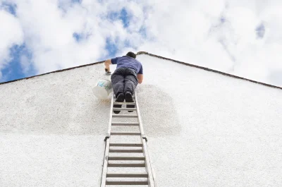 Peinture extérieure à Vaux d'Amognes — façades et ravalement